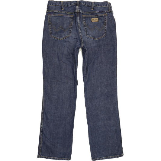 Wrangler Alaska Men Blue Straight Regular Jeans W36 L32