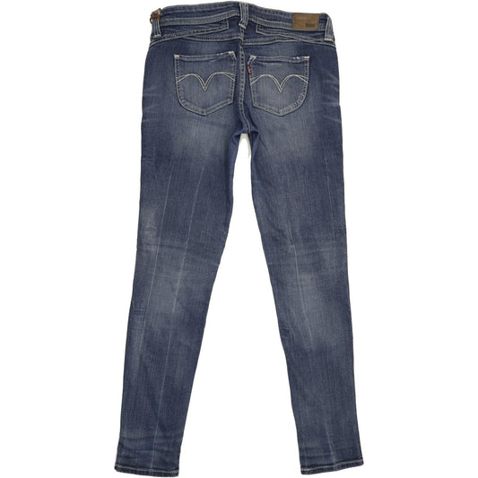 Levi's Demi Curve Women Blue Skinny Slim Stretch Jeans W28 L29