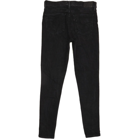 Levi's 720 High Rise Women Black Skinny Stretch Jeans W28 L28