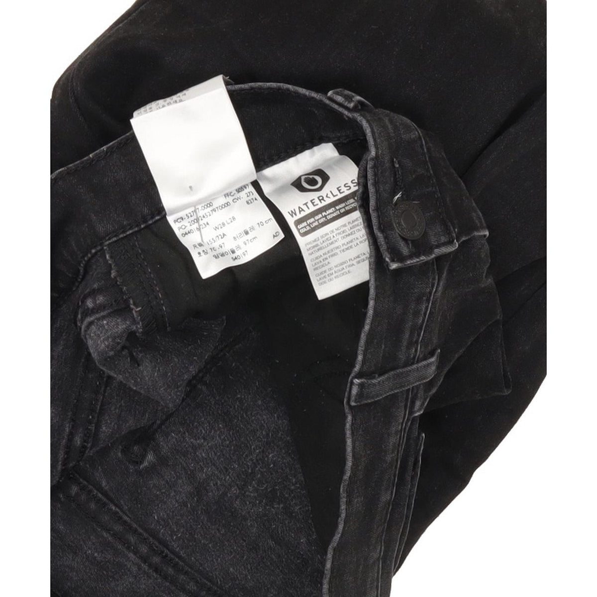 Levi's 720 High Rise Women Black Skinny Stretch Jeans W28 L28