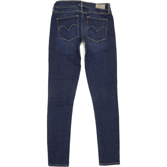 Levi's Demi Curve Women Blue Skinny Slim Stretch Jeans W26 L30