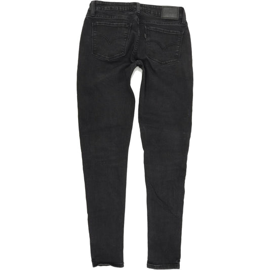 Levi's 535 Super Women Charcoal Skinny Slim Stretch Jeans W29 L30