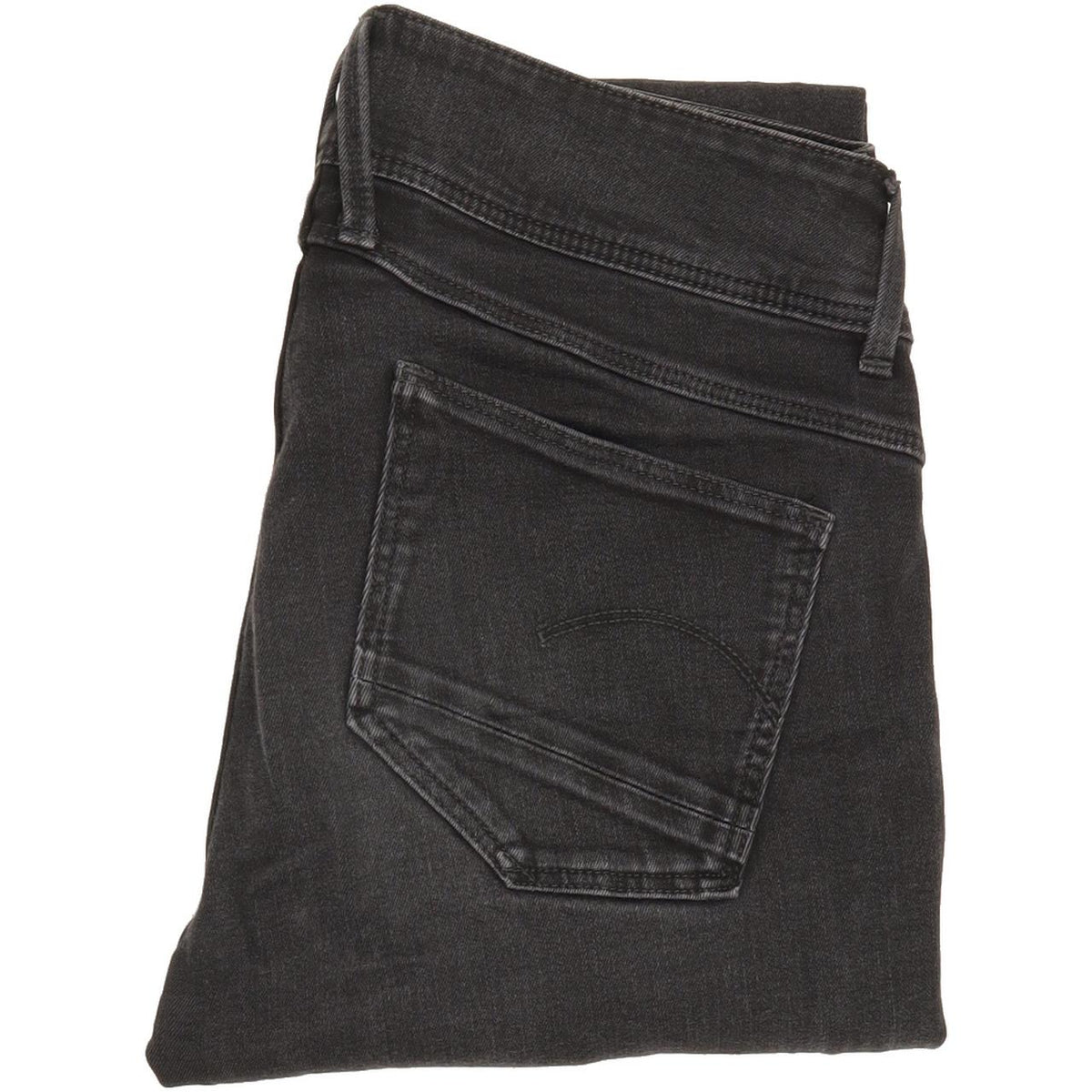 G-Star Women Black Skinny Slim Jeans W27 L28