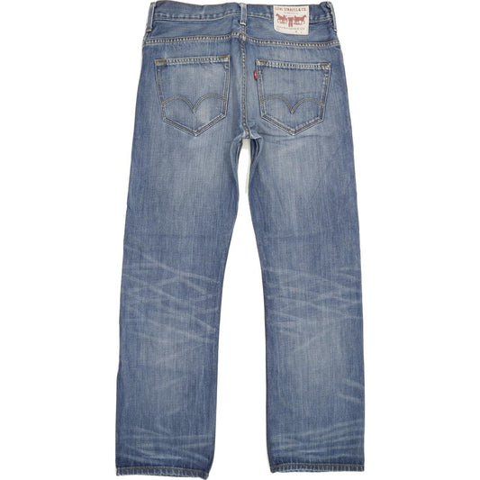Levi's Men Blue Straight Regular Jeans W32 L30