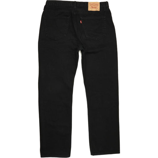 Levi's 751 Men Black Straight Regular Jeans W36 L31