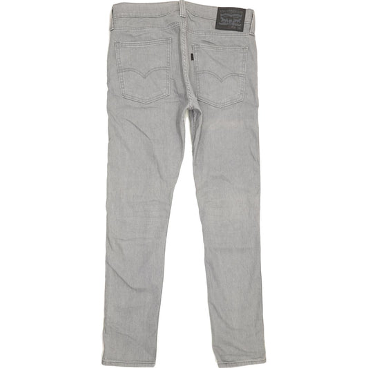 Levi's 720 Men Grey Straight Regular Stretch Jeans W34 L31