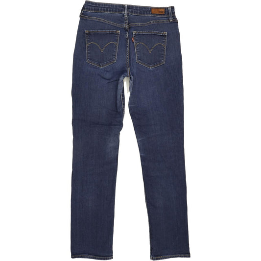 Levi's 470 Women Blue Straight Regular Stretch Jeans W29 L30