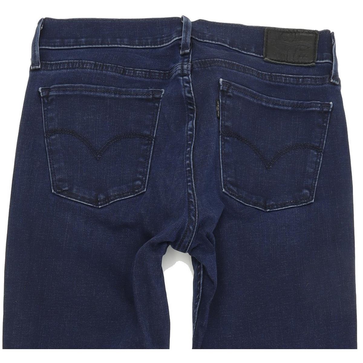 Levi's 710 Super Women Blue Skinny Slim Stretch Jeans W28 L32
