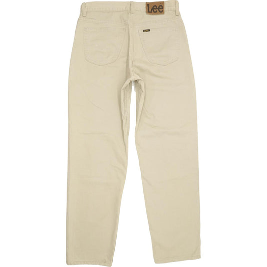 Lee Kansas Men Beige Straight Regular Jeans W33 L31