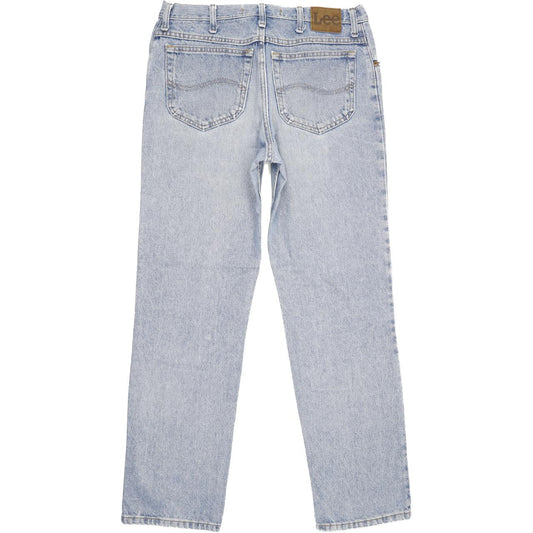 Lee Men Blue Straight Regular Jeans W34 L31
