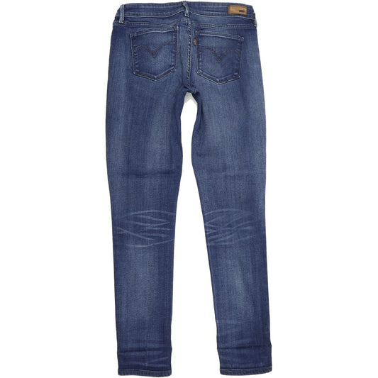 Levi's Demi Curve Women Blue Skinny Slim Stretch Jeans W28 L30