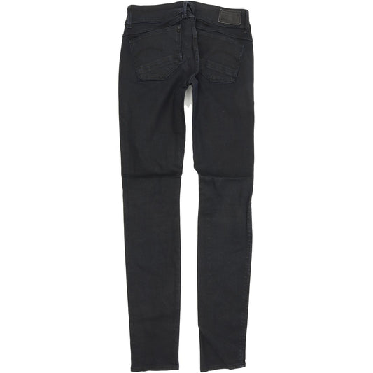 G-Star Lynn Mid Women Blue Skinny Slim Stretch Jeans W27 L32