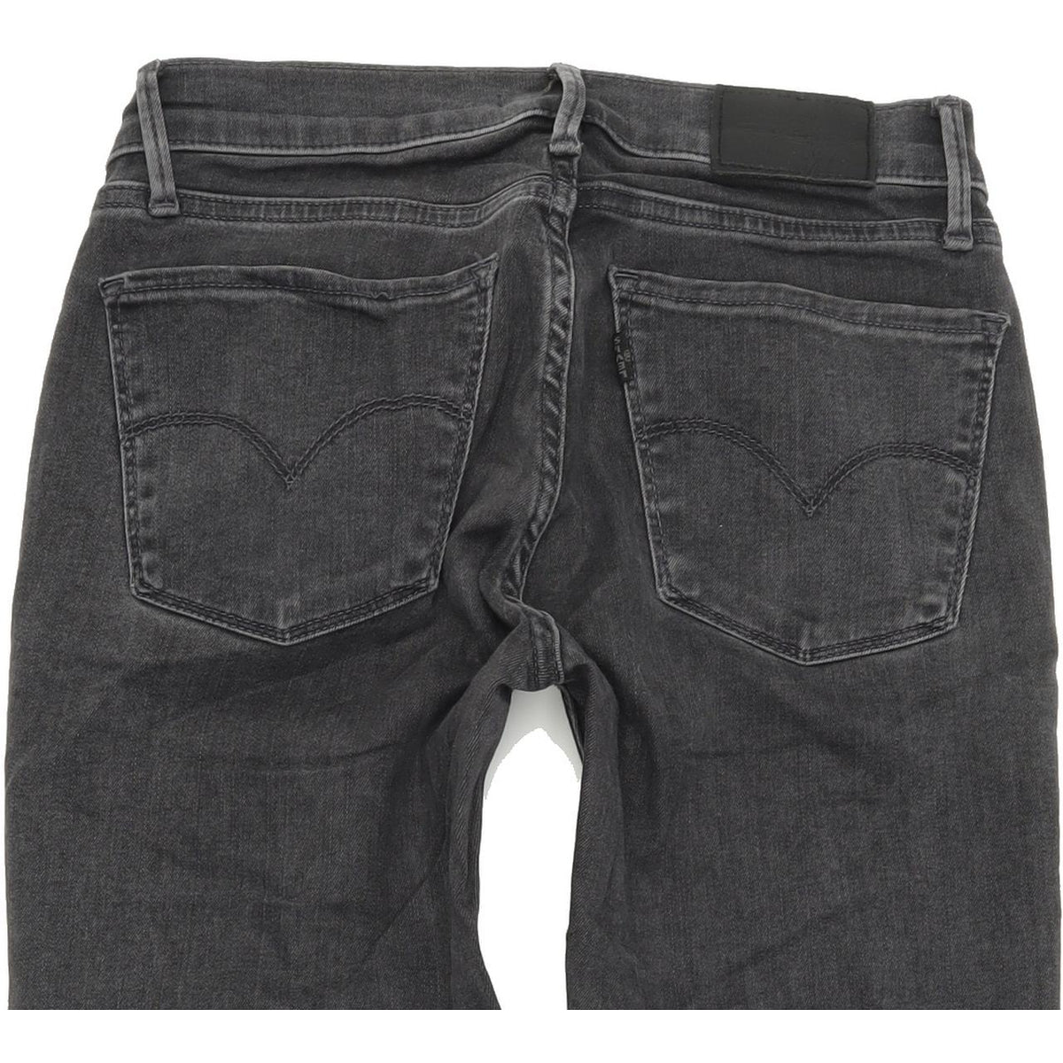 Levi's 710 Women Charcoal Skinny Slim Stretch Jeans W26 L30
