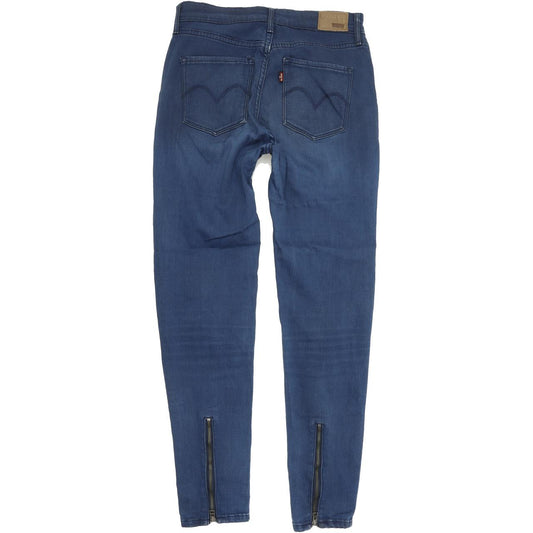 G-Star High Rise Women Blue Skinny Slim Stretch Jeans W28 L30