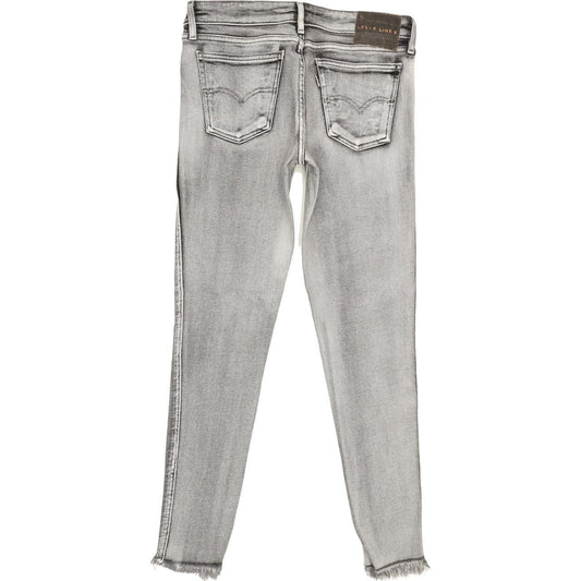 Levi's Line 8 Women Grey Skinny Slim Stretch Jeans W26 L28