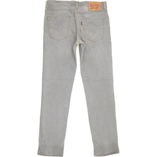 Levi's 511 Men Grey Straight Slim Stretch Jeans W31 L31