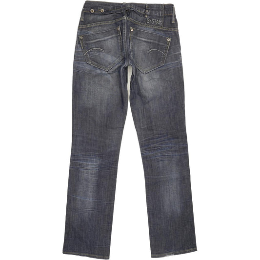 G-Star Women Blue Straight Slim Jeans W27 L31