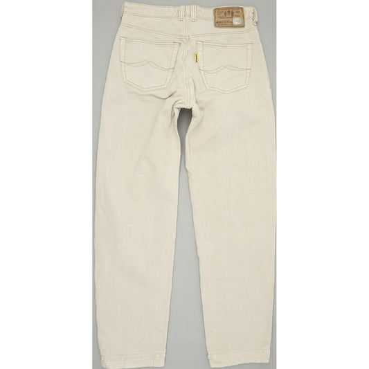 Joker Men Beige Straight Regular Jeans W32 L30