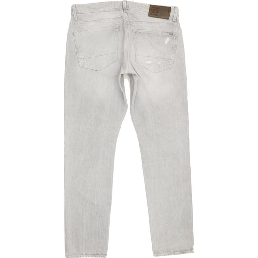 G-Star 3301 Men Grey Tapered Regular Jeans W36 L33