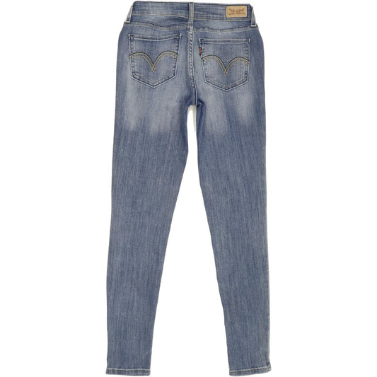 Levi's Women Blue Skinny Slim Stretch Leggings W27 L29