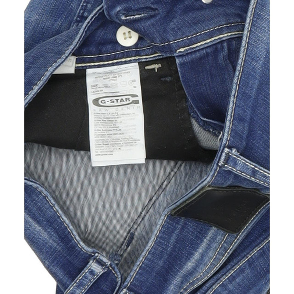 G-Star Midge Cody Women Blue Skinny Slim Stretch Jeans W25 L32