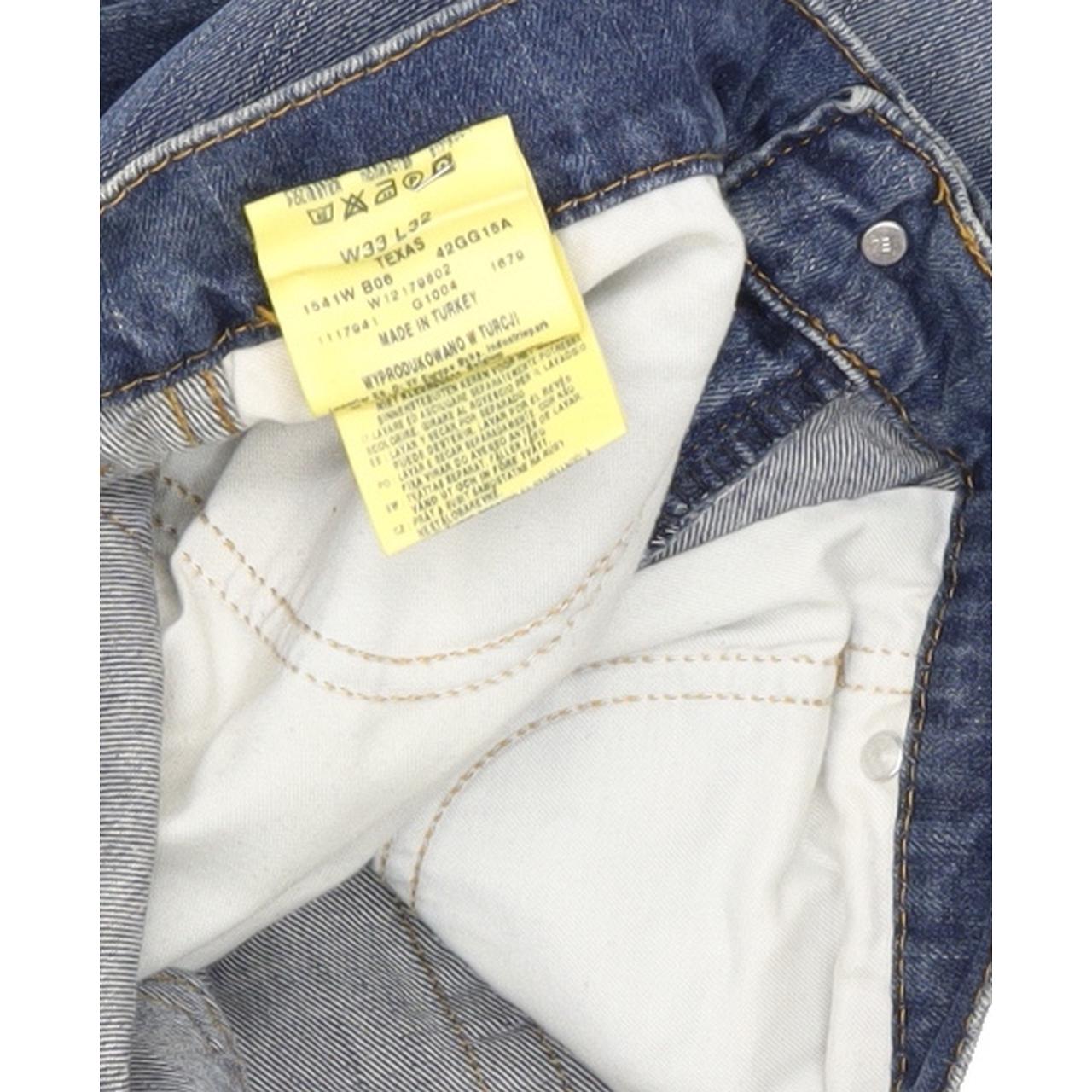 Wrangler Texas Men Blue Straight Regular Jeans W33 L31