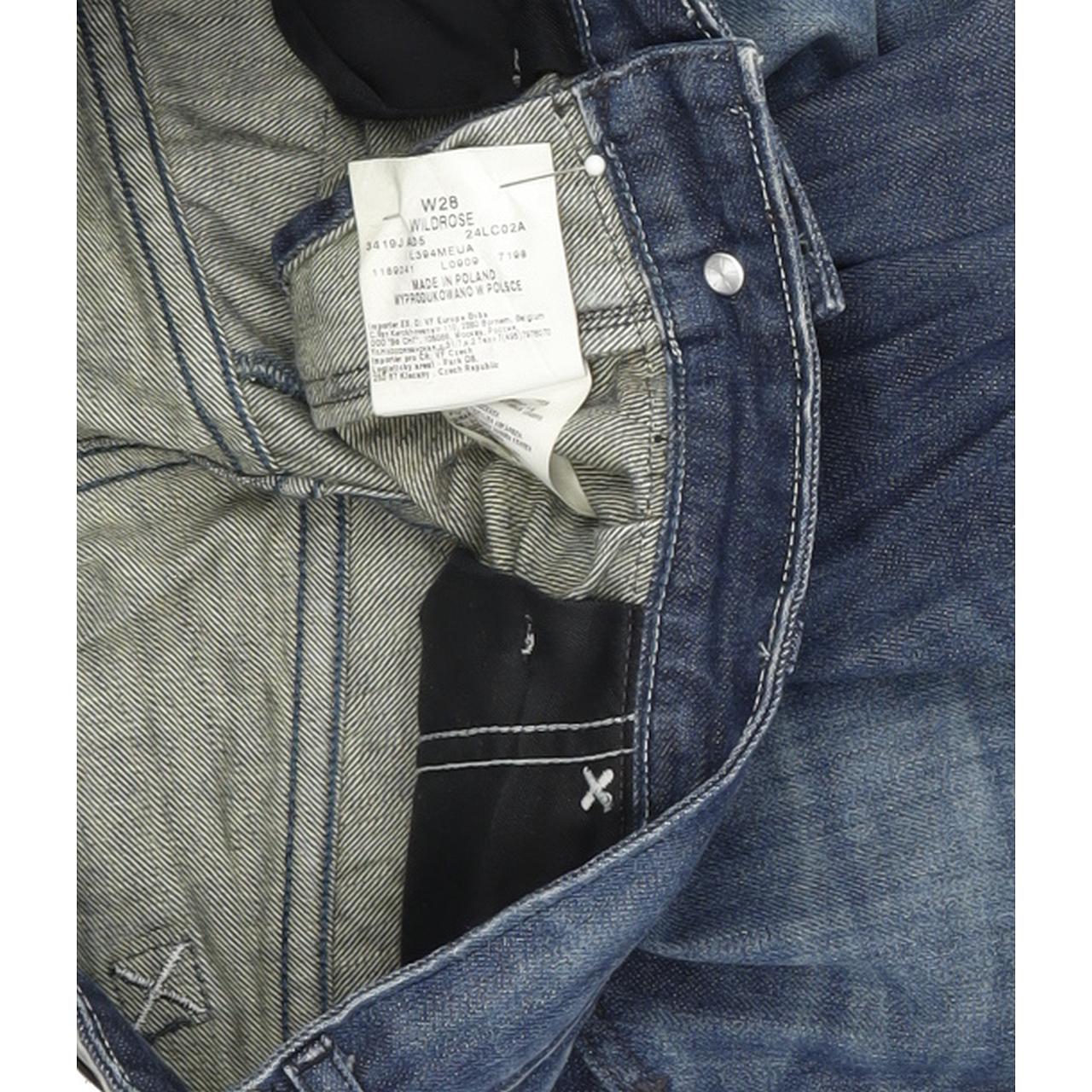 Lee Wildrose Blue Straight Relaxed Jeans High Waisted W28 L34