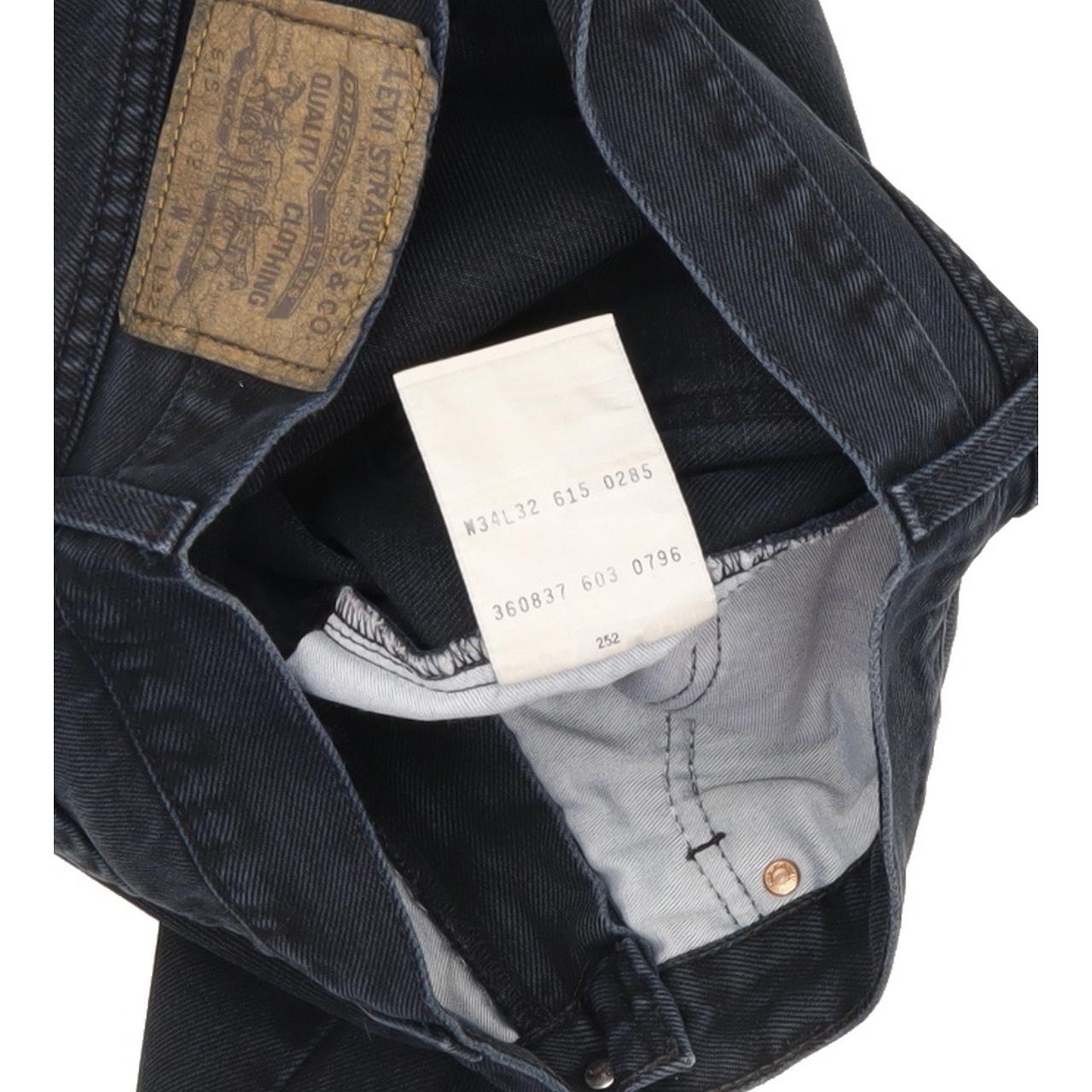 Levi's 615 Men Black Straight Regular Jeans W33 L31
