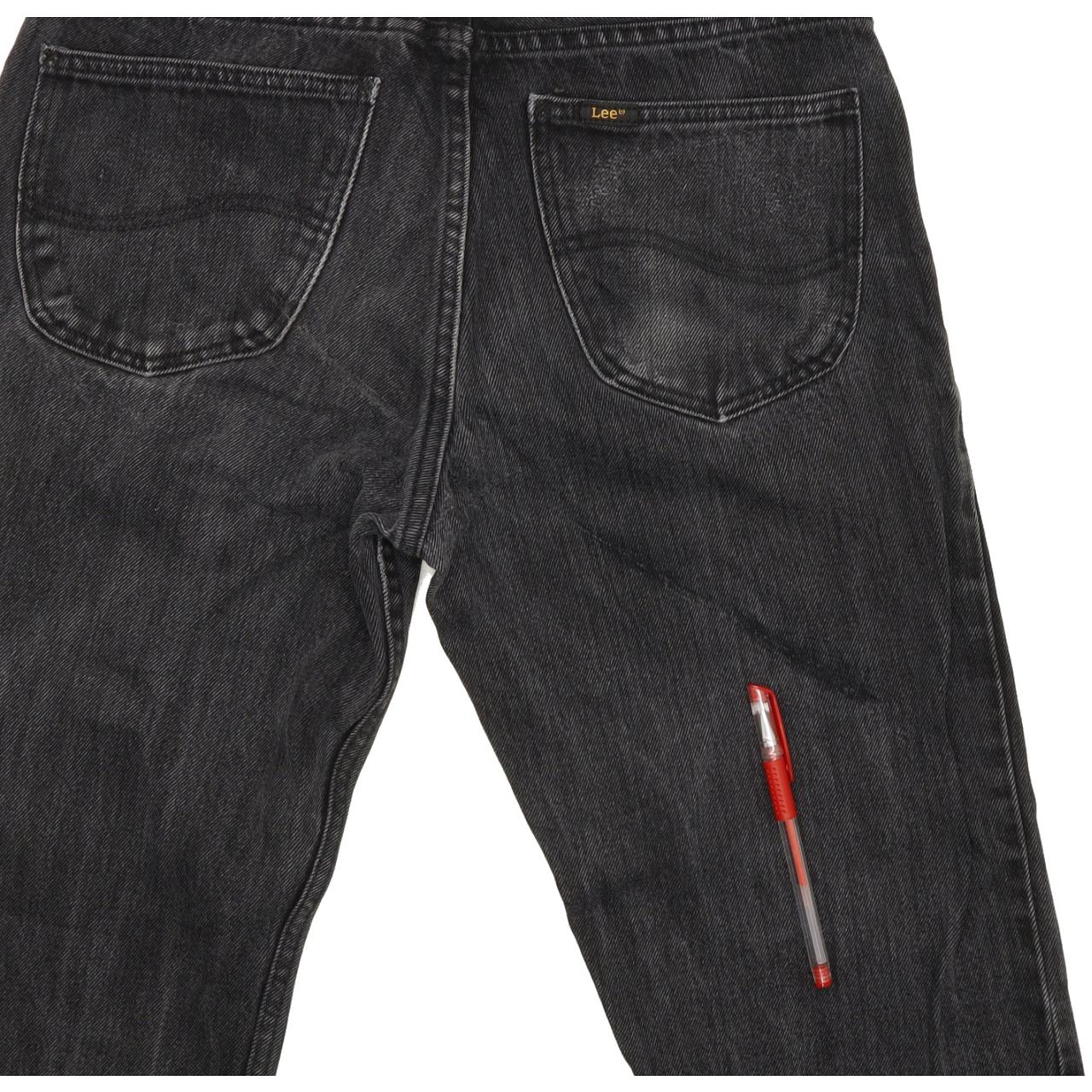 Lee Ranger Men Black Straight Regular Jeans W33 L33