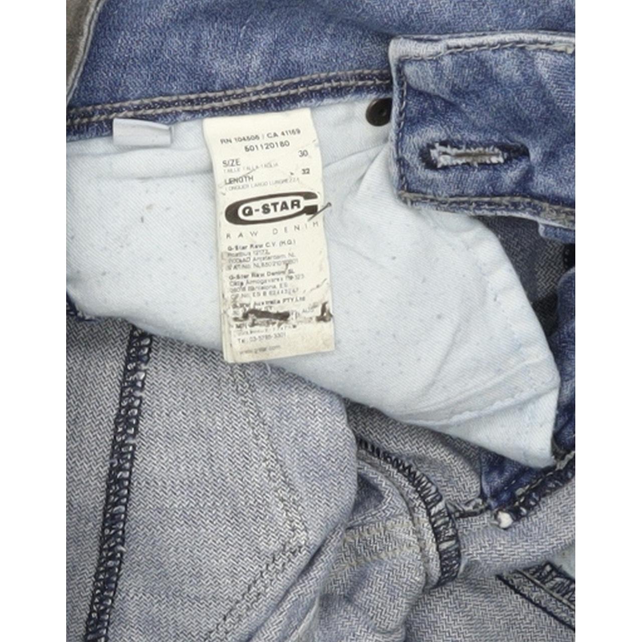 G-Star Fender Women Grey Skinny Regular Stretch Jeans W30 L33