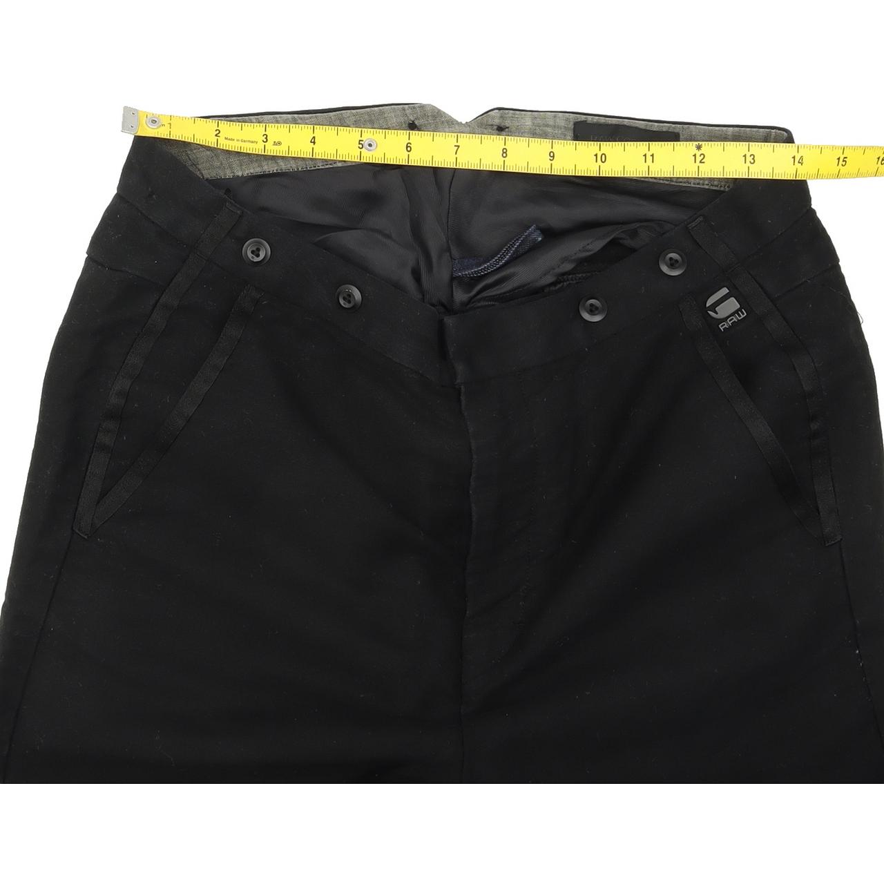 G-Star Mae Black Tapered Regular Chino Jeans High Waisted W27 L32