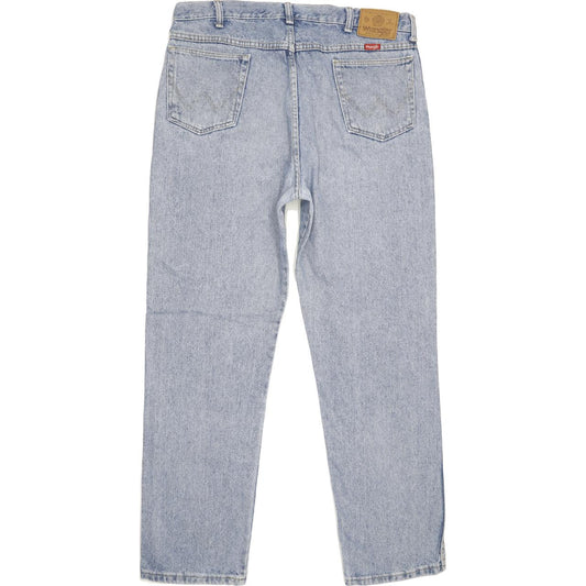 Wrangler American Hero Men Blue Straight Regular Jeans W36 L31