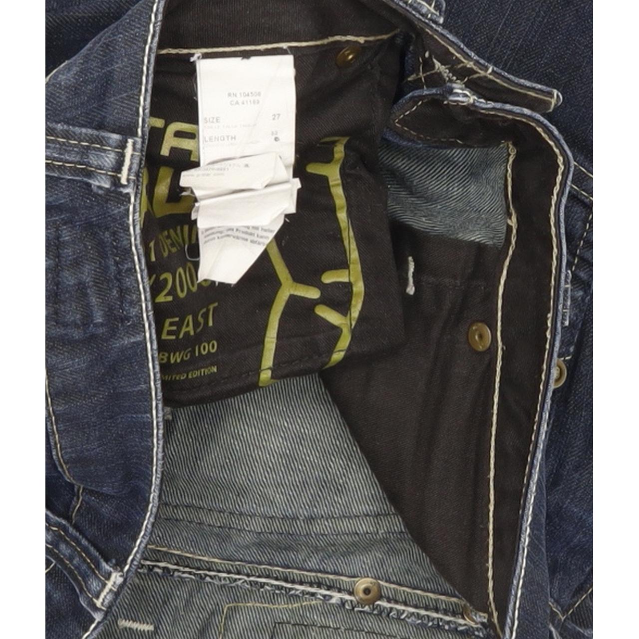G-Star Elwood Heritage Women Blue Straight Regular Jeans W27 L32
