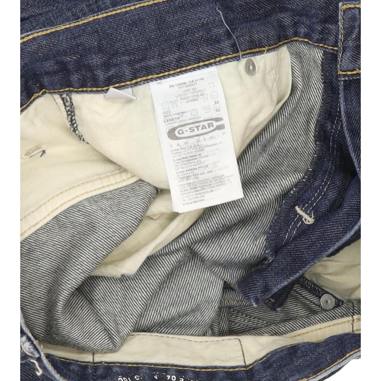 G-Star Arc 3D Men Blue Tapered Loose Jeans W28 L32