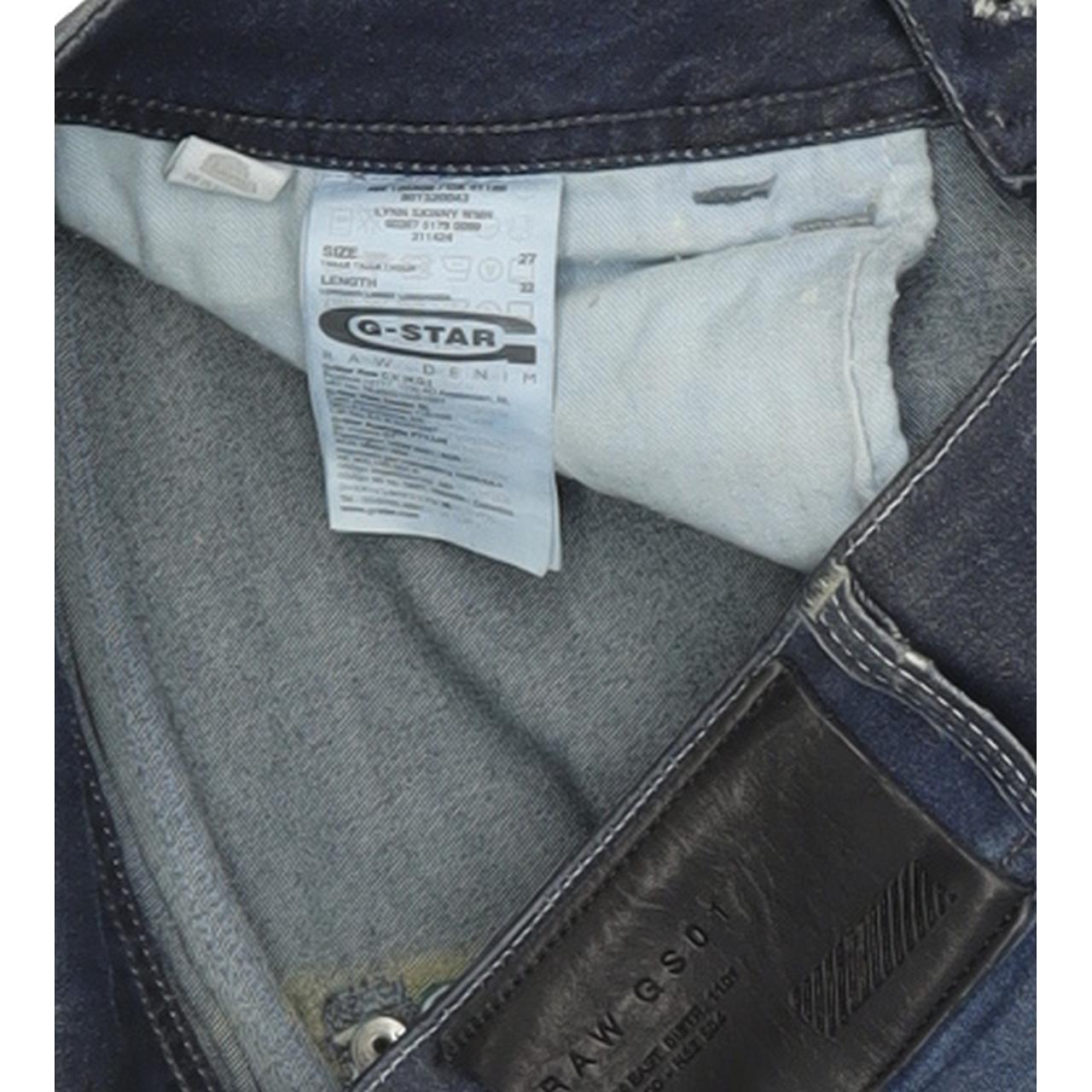 G-Star Lynn Women Blue Skinny Slim Stretch Jeans W27 L32