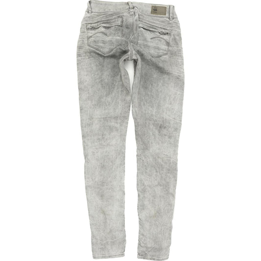 G-Star Women Grey Skinny Slim Stretch Jeans W29 L32