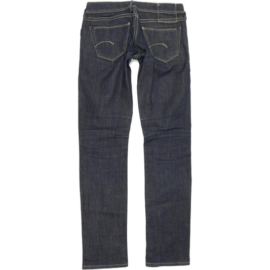 G-Star Women Blue Straight Regular Jeans W27 L32