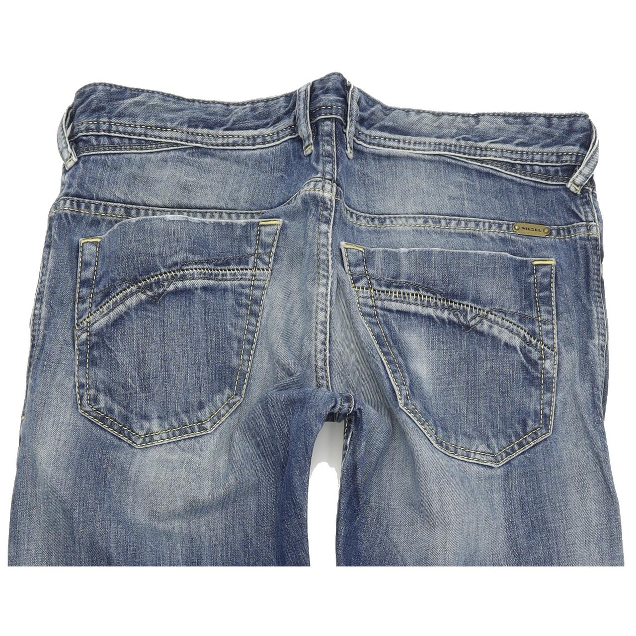 Diesel Iakop 0814A Men Blue Tapered Slim Jeans W30 L31