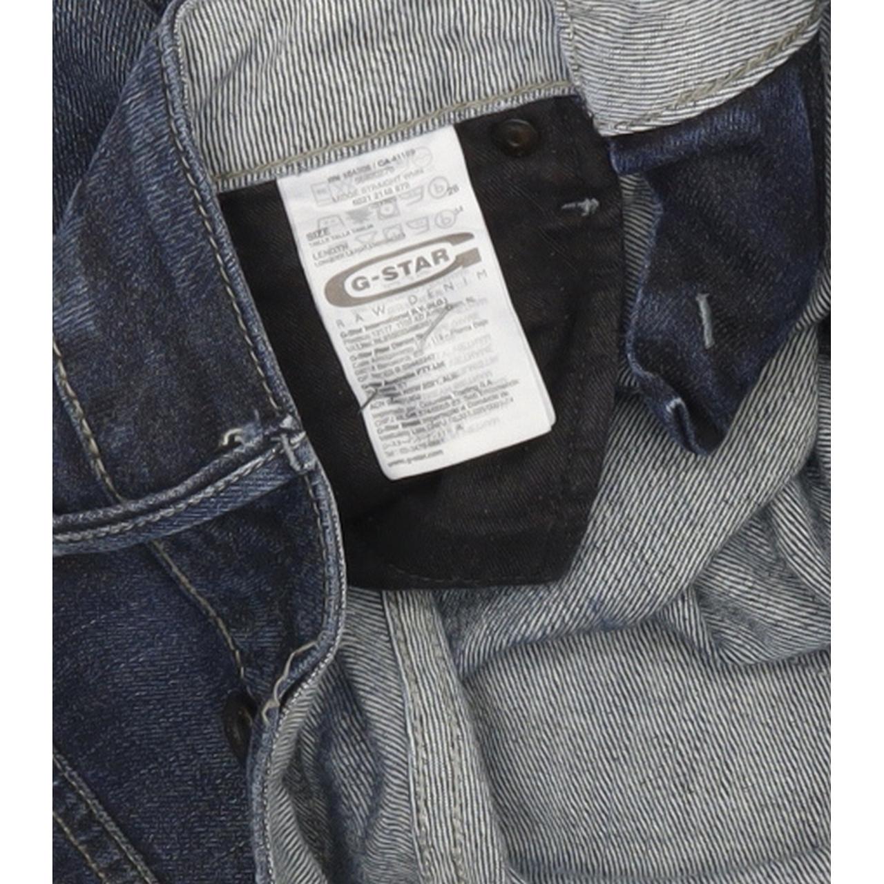 G-Star Midge Women Blue Straight Slim Stretch Jeans W26 L33
