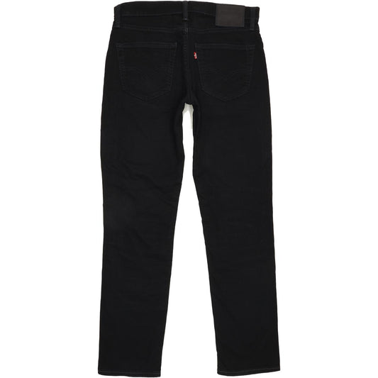 Levi's 511 Men Black Straight Slim Stretch Jeans W32 L31