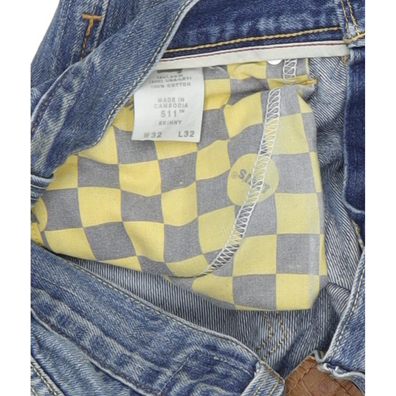 Levi's 511 Men Blue Straight Slim Jeans W32 L32