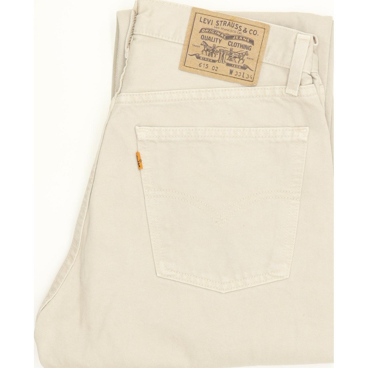 Levi's 615 Men Beige Straight Regular Jeans W32 L32