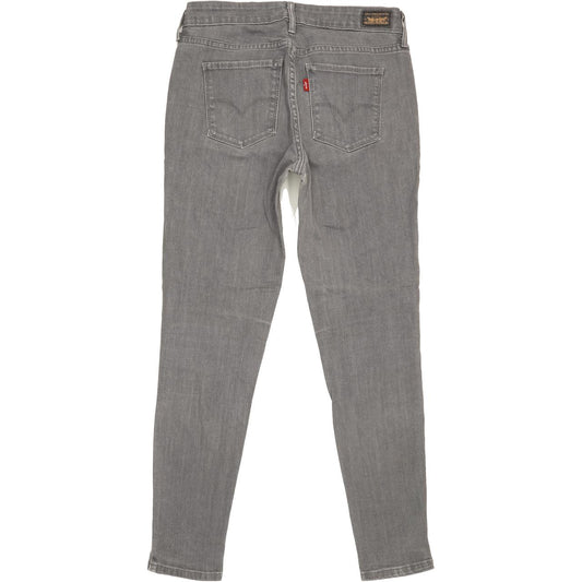Levi's Legging Women Grey Skinny Regular Stretch Jeans W28 L28