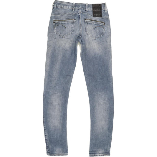 G-Star Midge Rover Women Blue Skinny Slim Stretch Jeans W27 L30