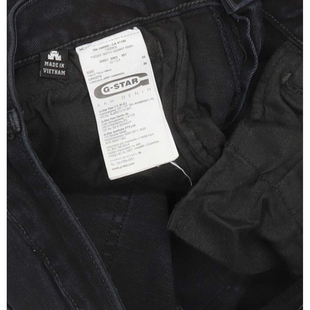 G-Star Radar Smith Women Navy Skinny Slim Stretch Jeans W28 L29
