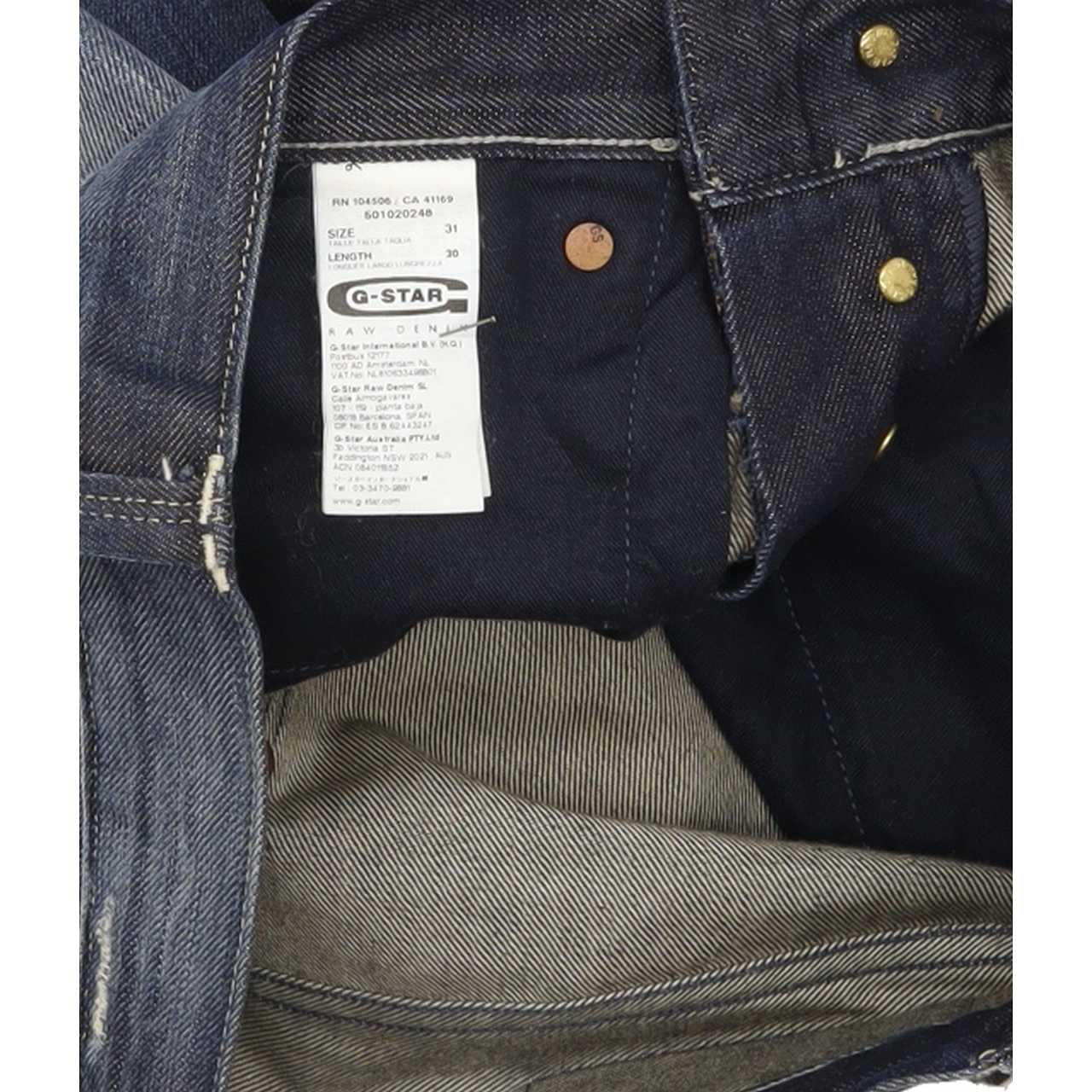 G-Star Victor Men Blue Straight Regular Jeans W31 L30
