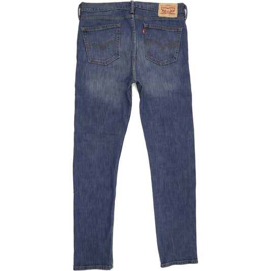 Levi's 510 Men Blue Skinny Slim Stretch Jeans W34 L33
