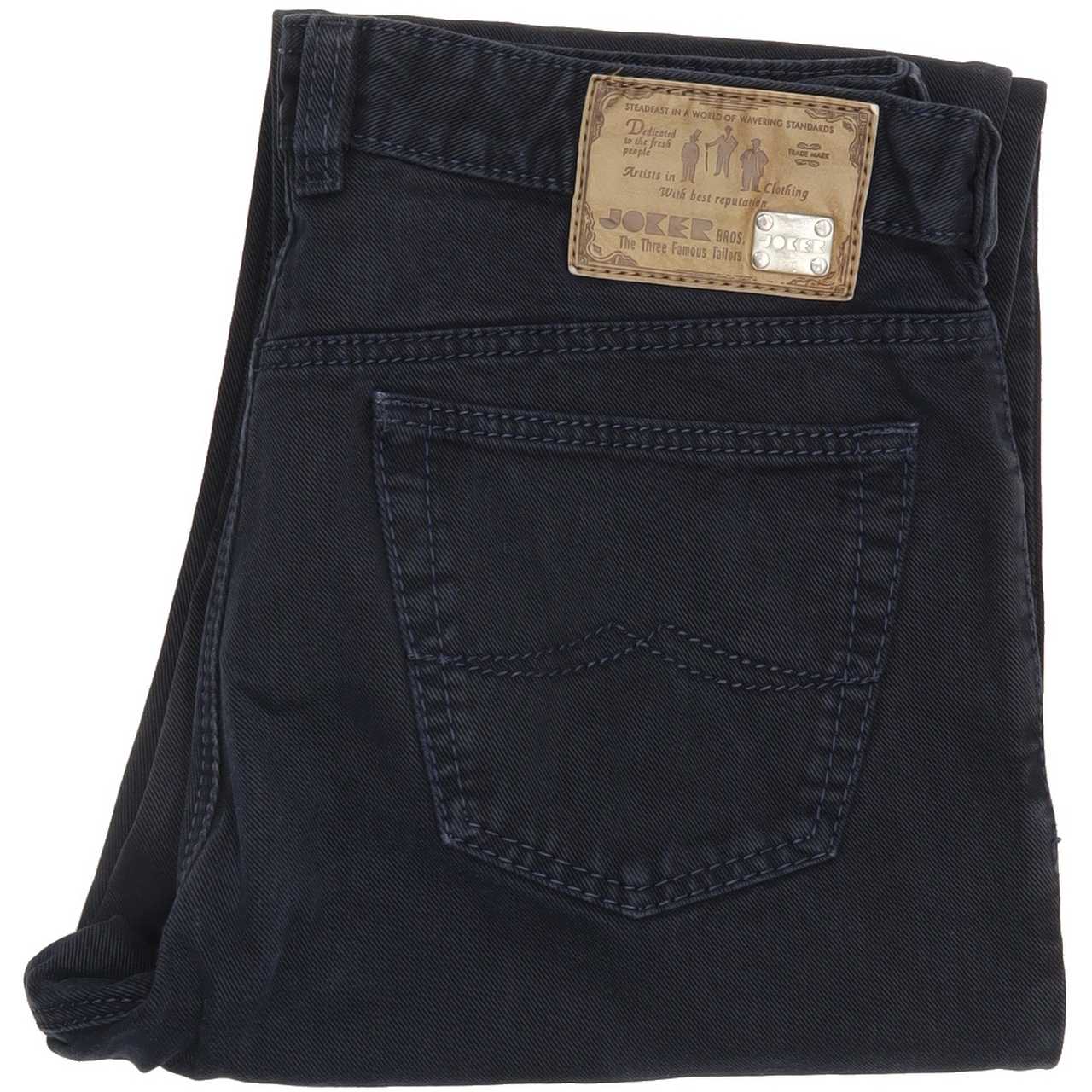 Joker The Three Famous Tailors Men Navy Straight Regular Jeans W36 L30