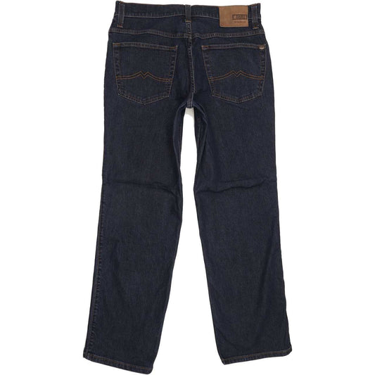 Mustang Men Blue Straight Slim Jeans W31 L30