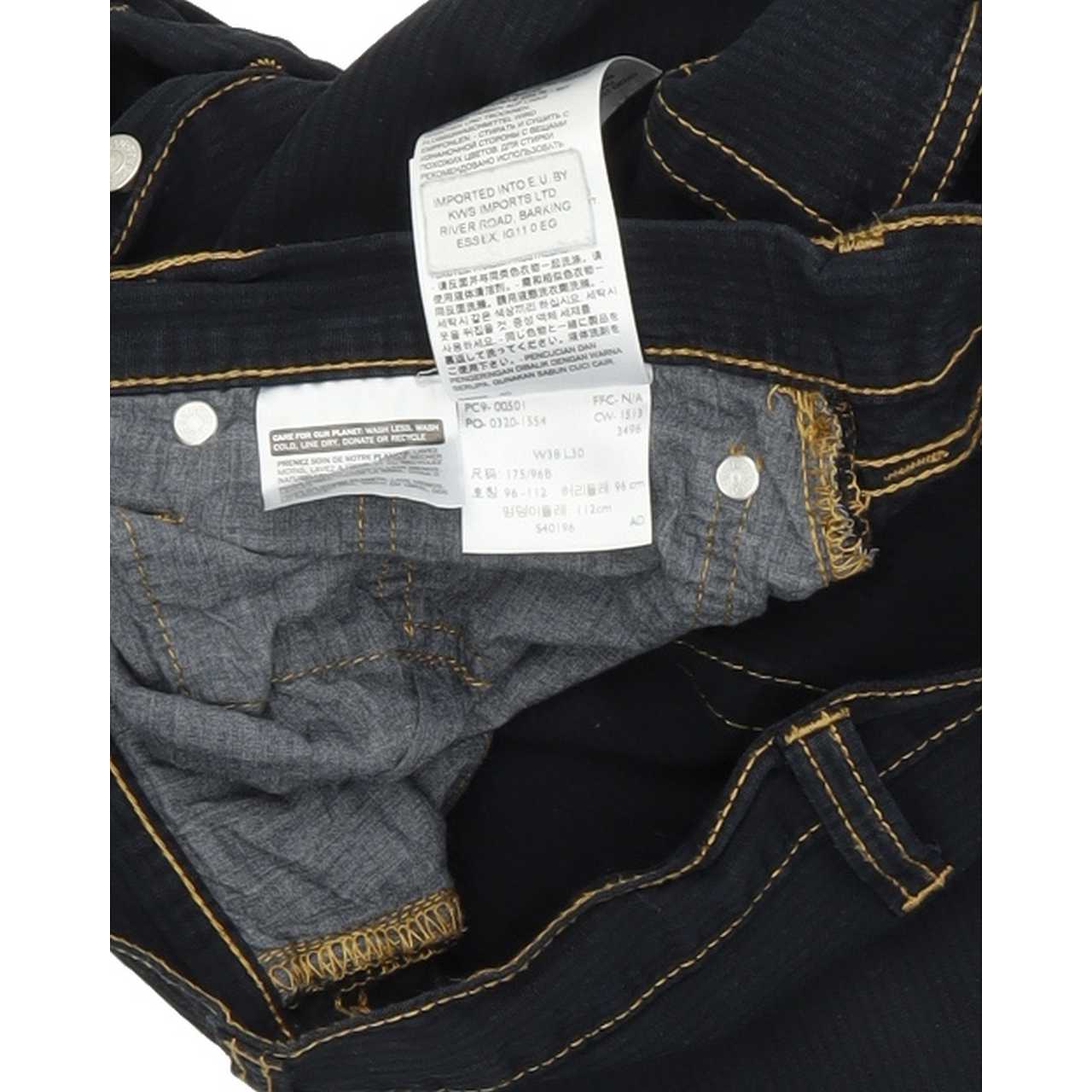 Levi's 501 Men Blue Straight Regular Jeans W38 L30